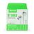 FONE DE OUVIDO STEREO EARPHONE VERDE